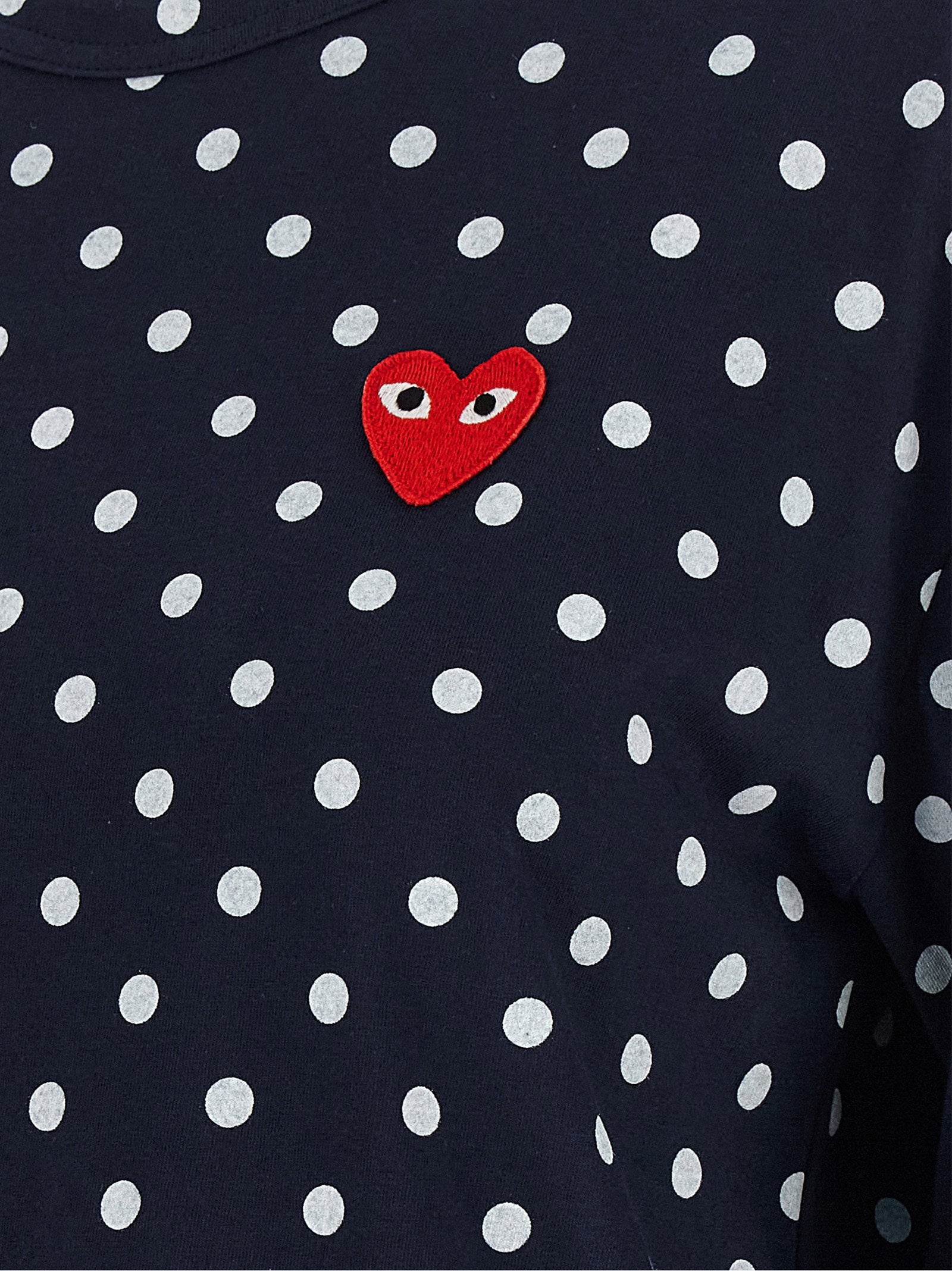 Comme Des Garçons Play Red Emblem T-shirt