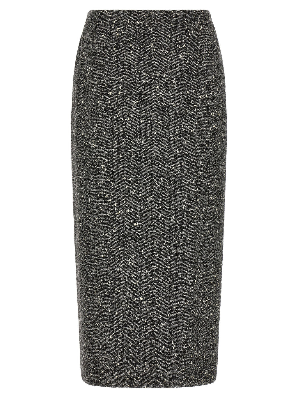 Valentino Garavani Chevron Bouclé Skirt