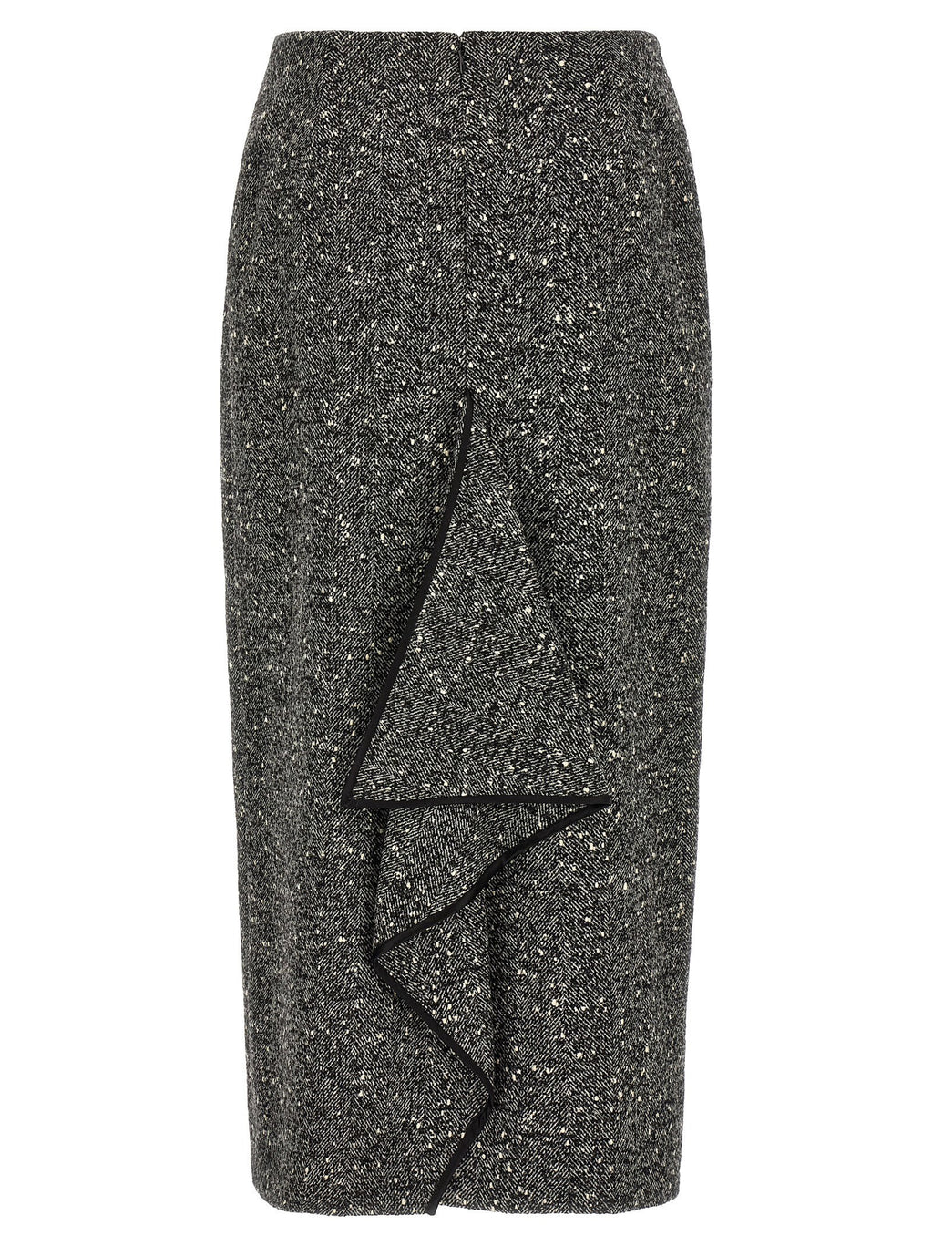 Valentino Garavani Chevron Bouclé Skirt