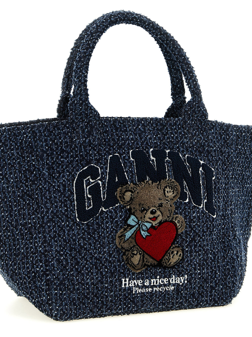 Ganni Small Bear Shopping Bag