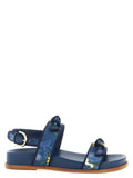 Alexandre Birman A. Birman X Agua Grosgrain Raffia Sport Sandals