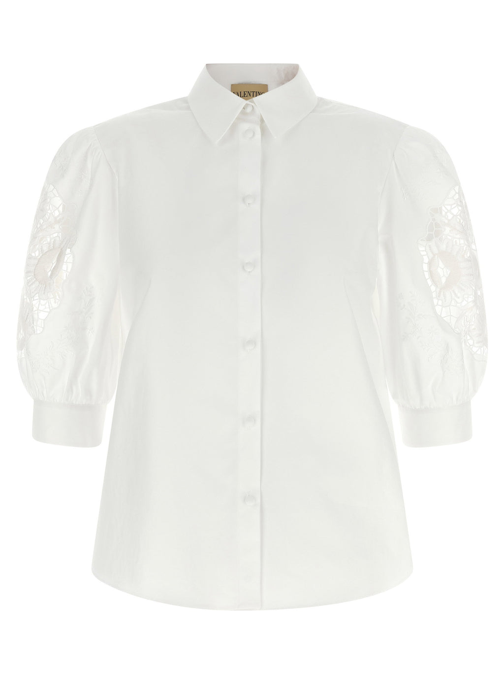 Valentino Garavani Macramé Insert Shirt