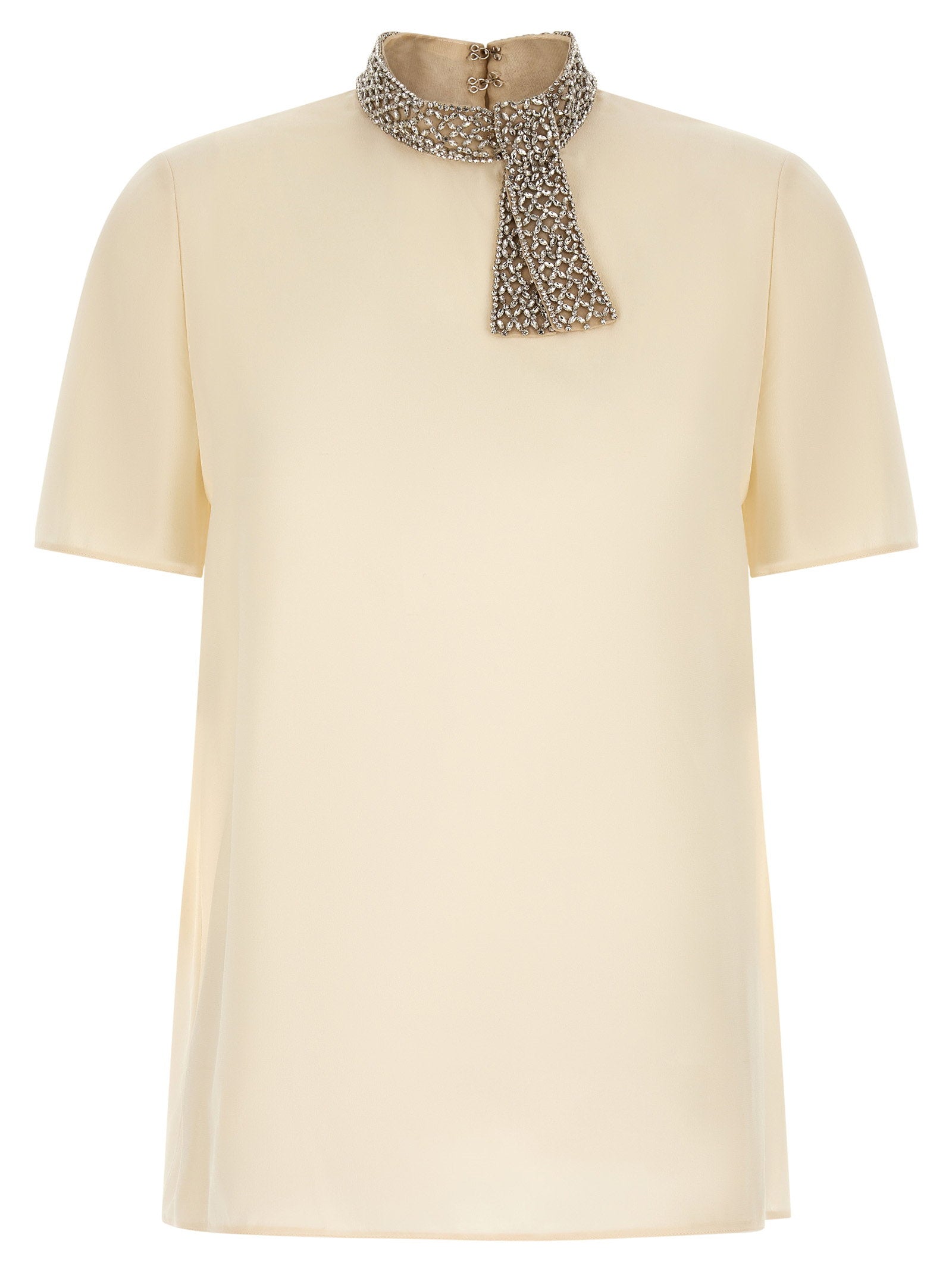 Valentino Garavani Jewel Collar Top