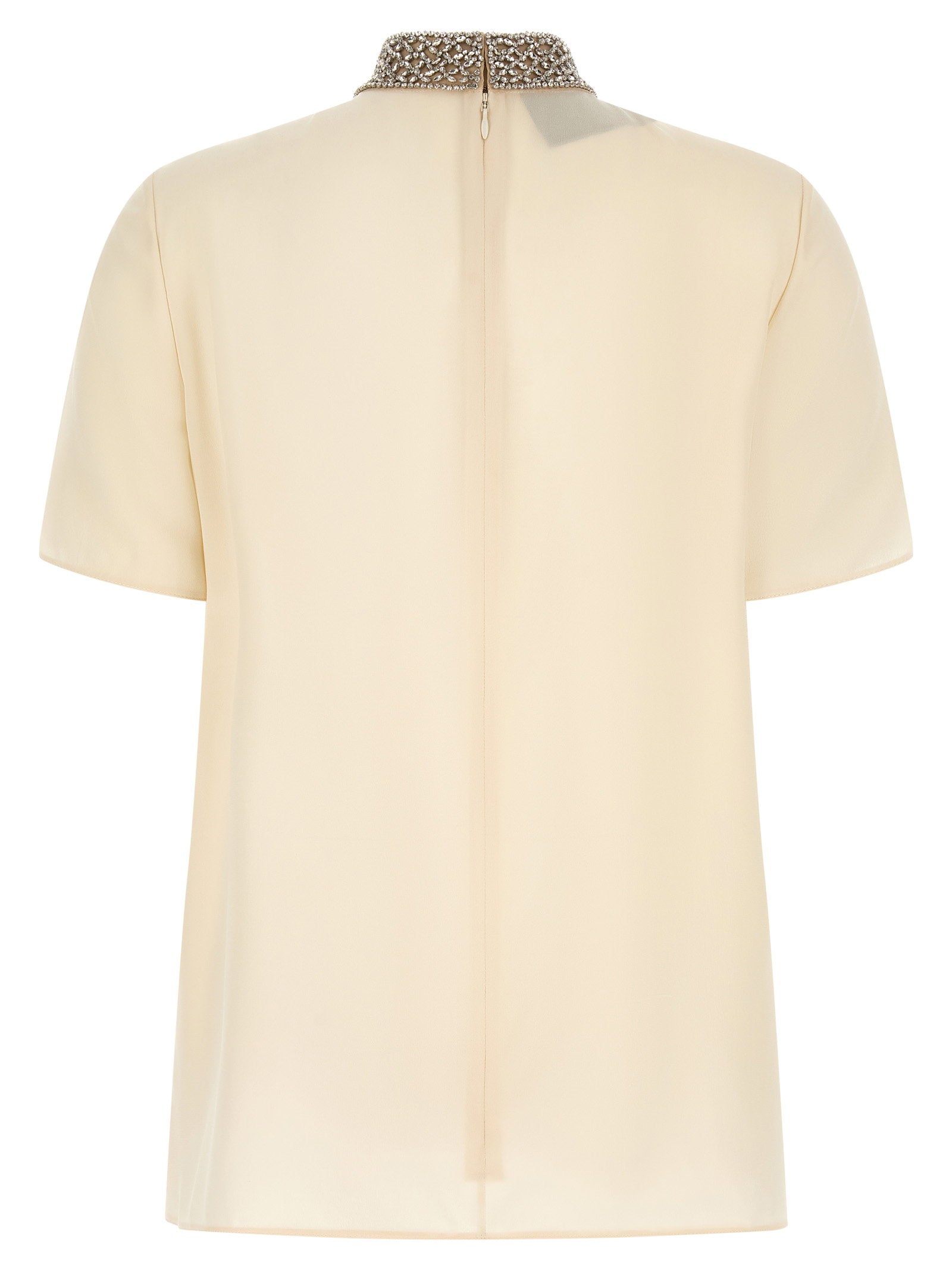Valentino Garavani Jewel Collar Top