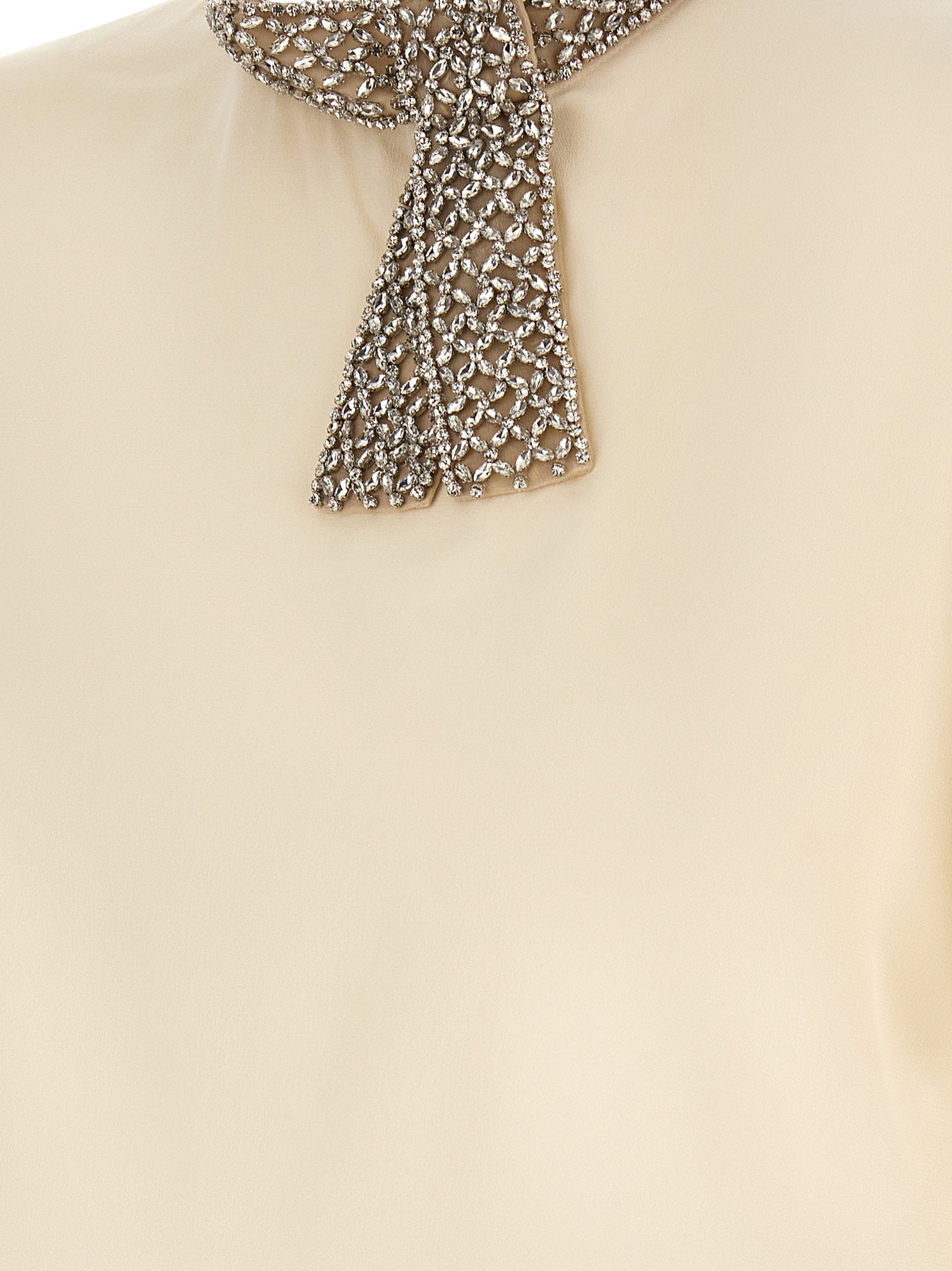 Valentino Garavani Jewel Collar Top