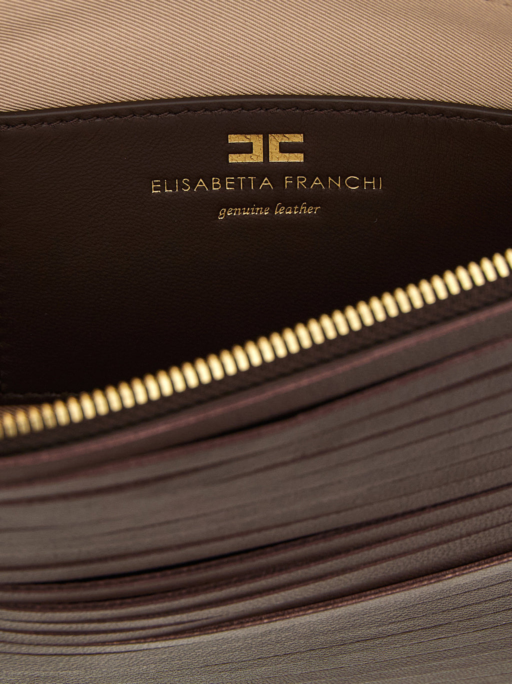 Elisabetta Franchi Fringed Clutch