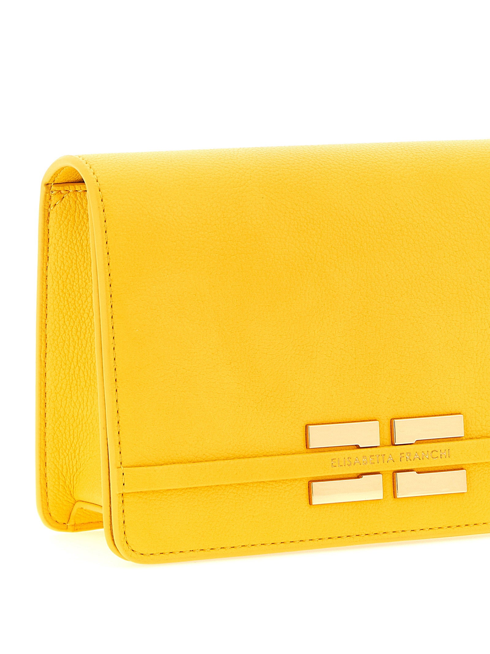 Elisabetta Franchi Logo Shoulder Strap