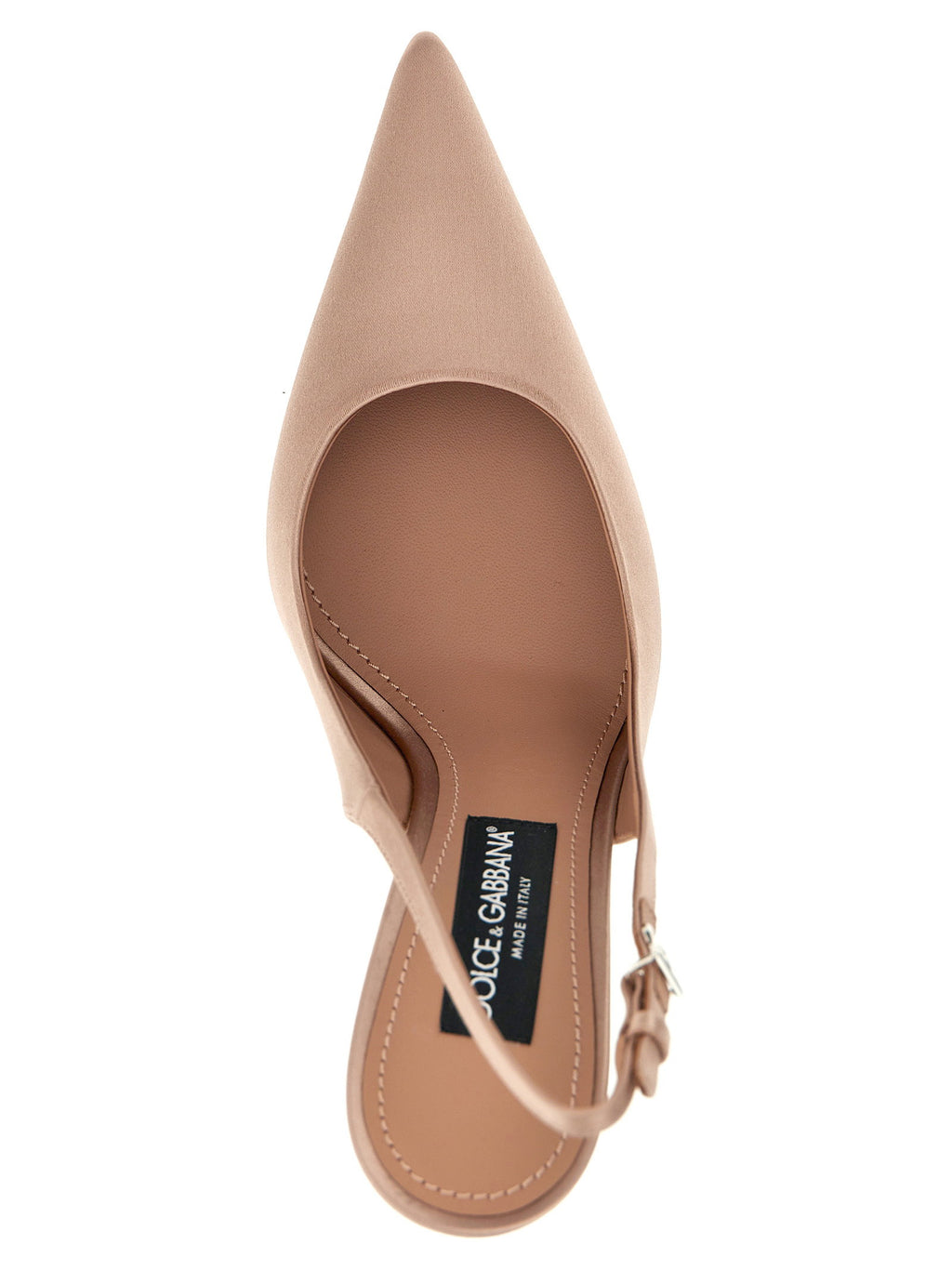 Dolce & Gabbana Satin Slingbacks