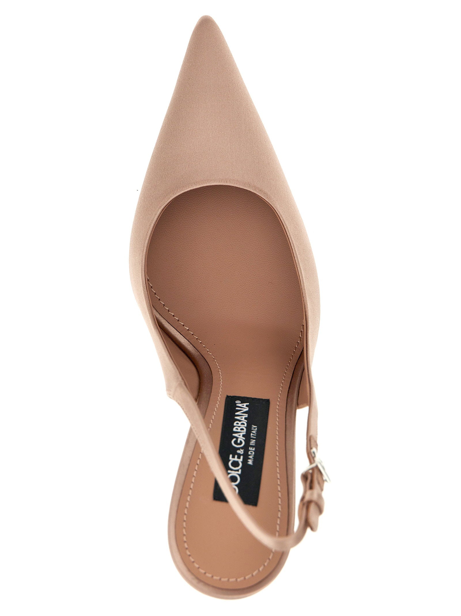 Dolce & Gabbana Satin Slingbacks