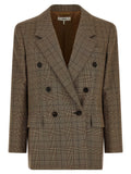 Chloé Check Double-breasted Blazer