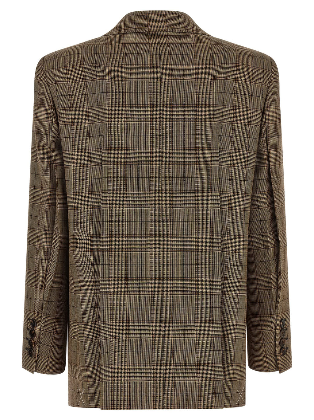Chloé Check Double-breasted Blazer