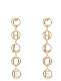 Chloé Script Earrings