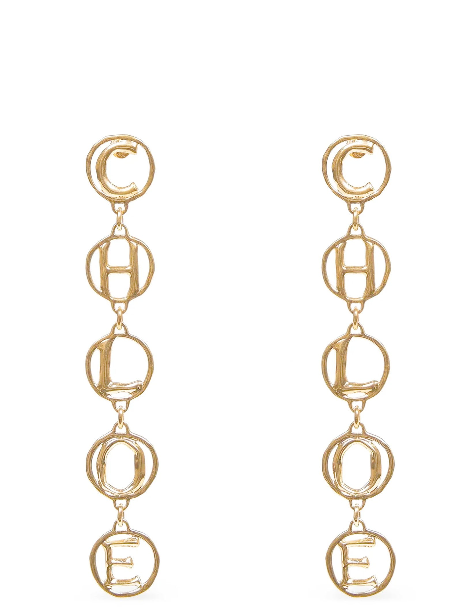 Chloé Script Earrings