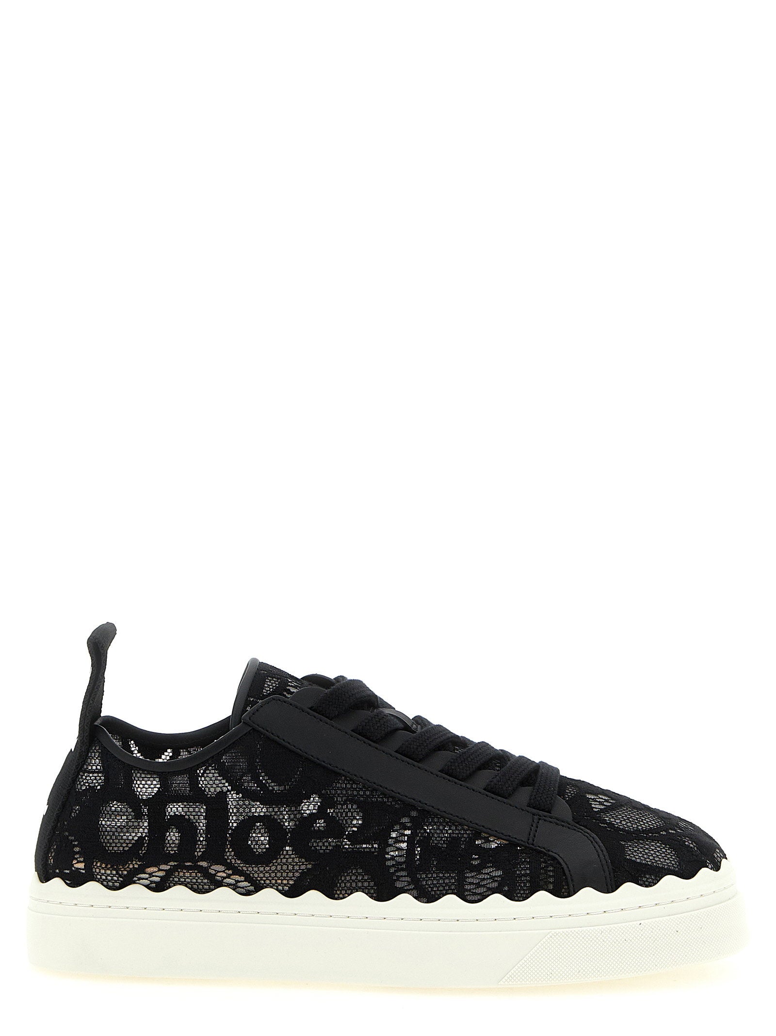 Chloé Lauren Lace Sneakers