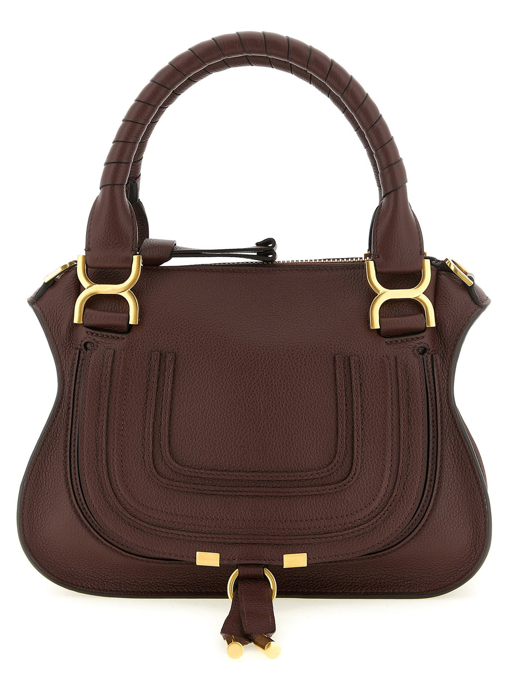 Chloé Marcie Bag With Saddle Stitching
