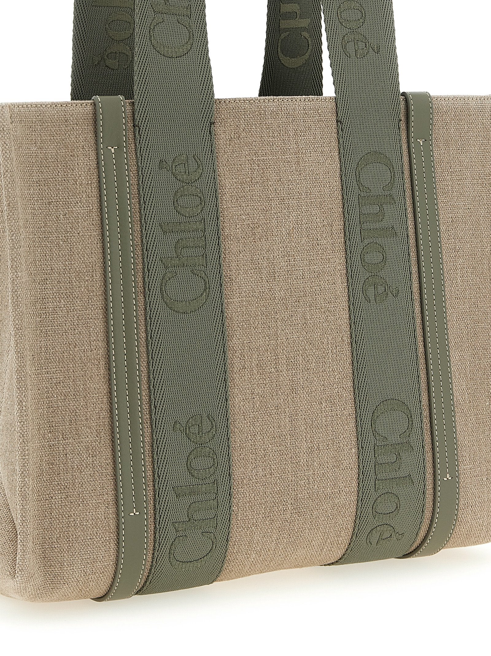 Chloé Medium Woody Shopping Bag