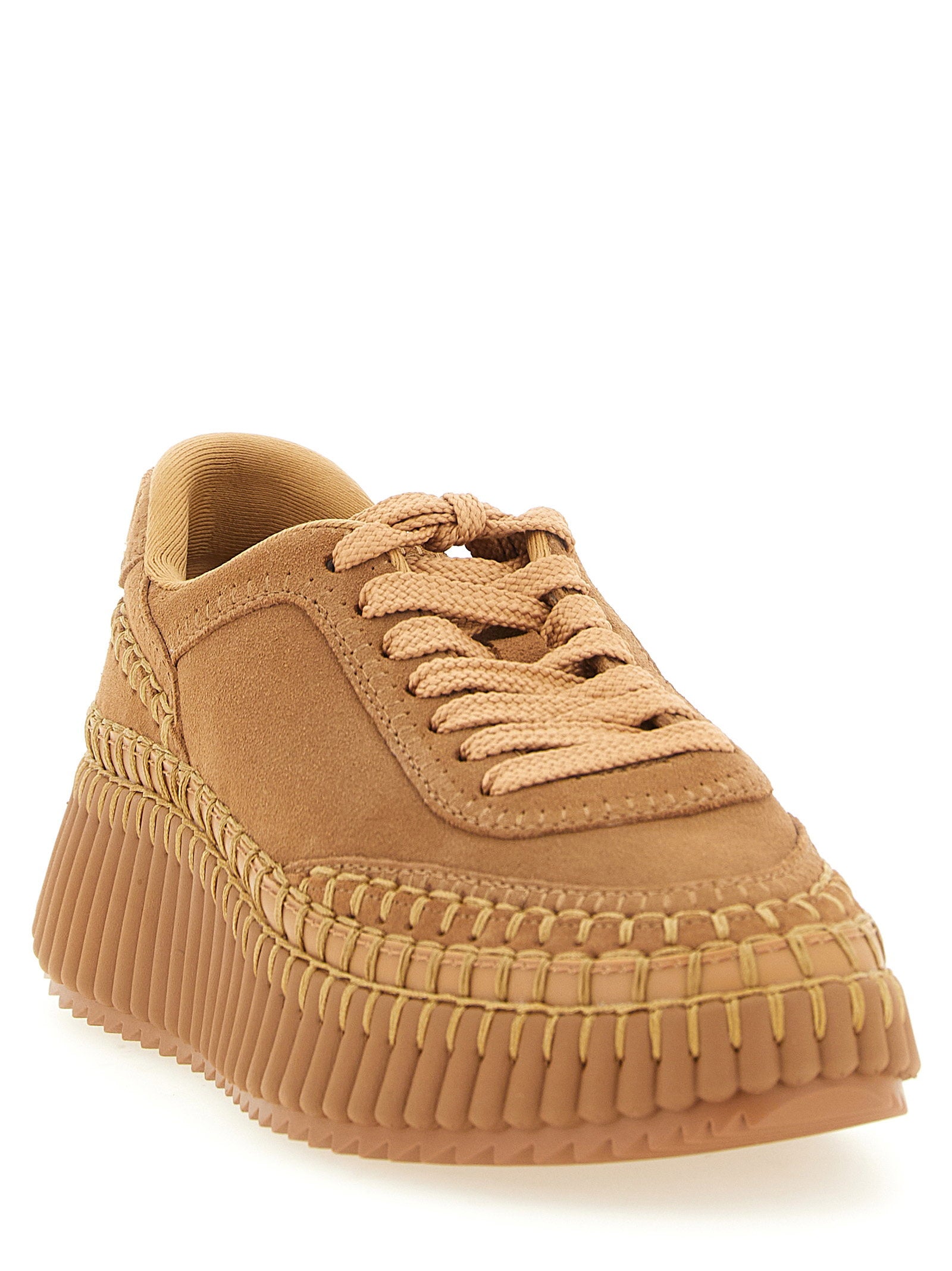 Chloé Nama Wedge Sneakers