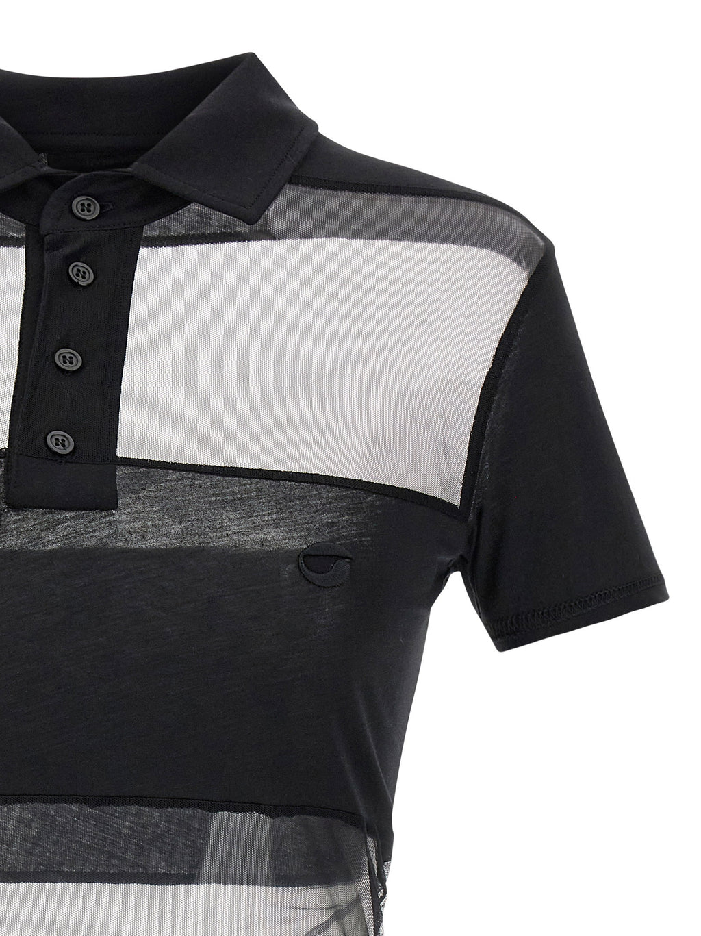 Coperni ‘sheer Striped’ Polo Shirt
