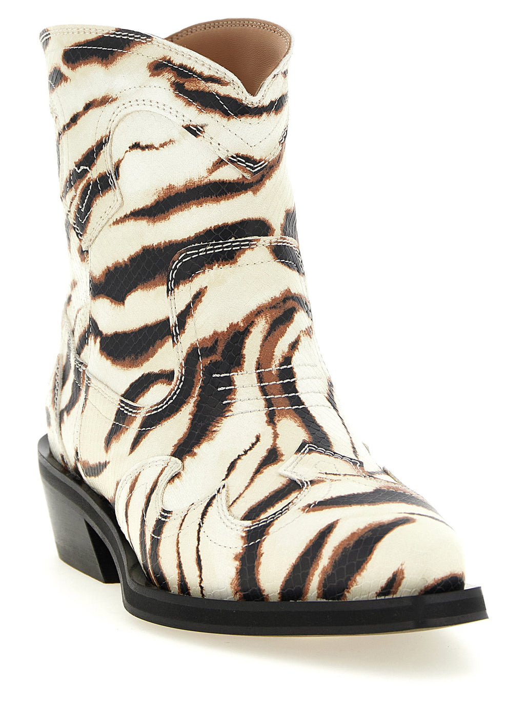 Ganni Western Ankle Boots