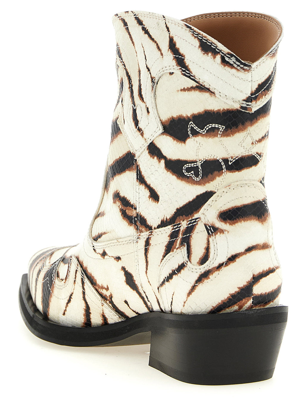 Ganni Western Ankle Boots