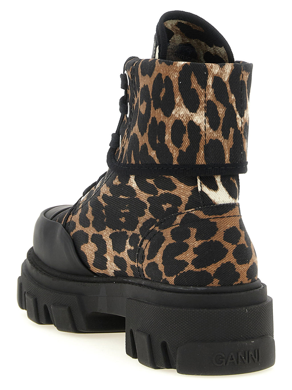 Ganni Denim Ankle Boots