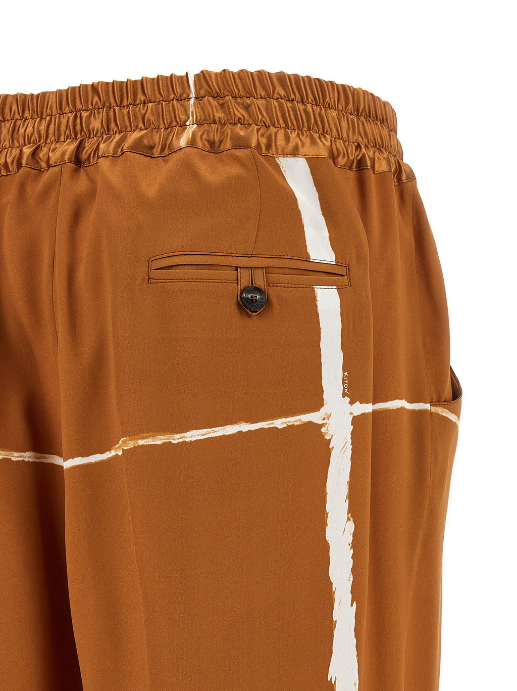 Kiton Silk Pants