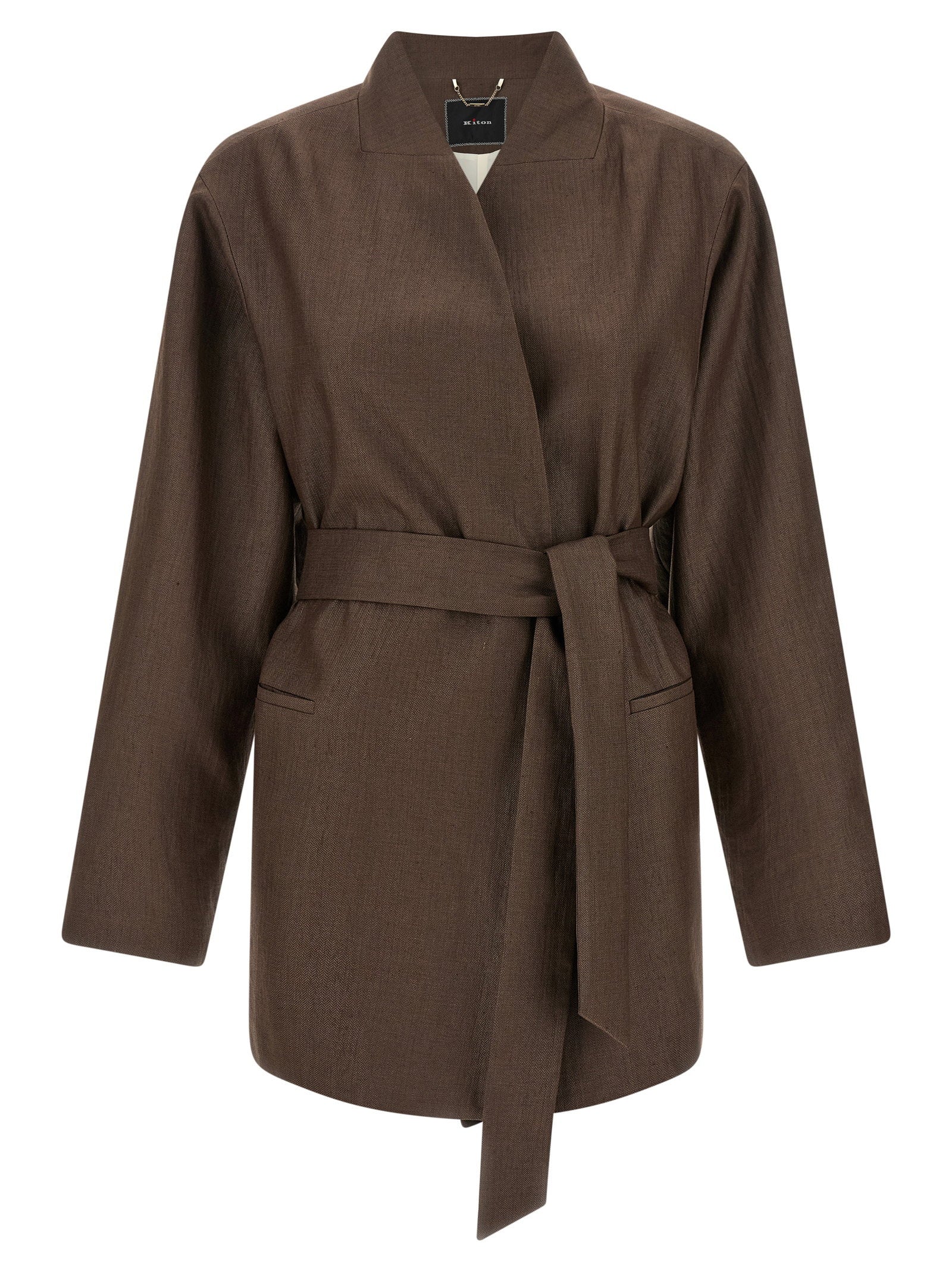 Kiton Linen Blend Blazer