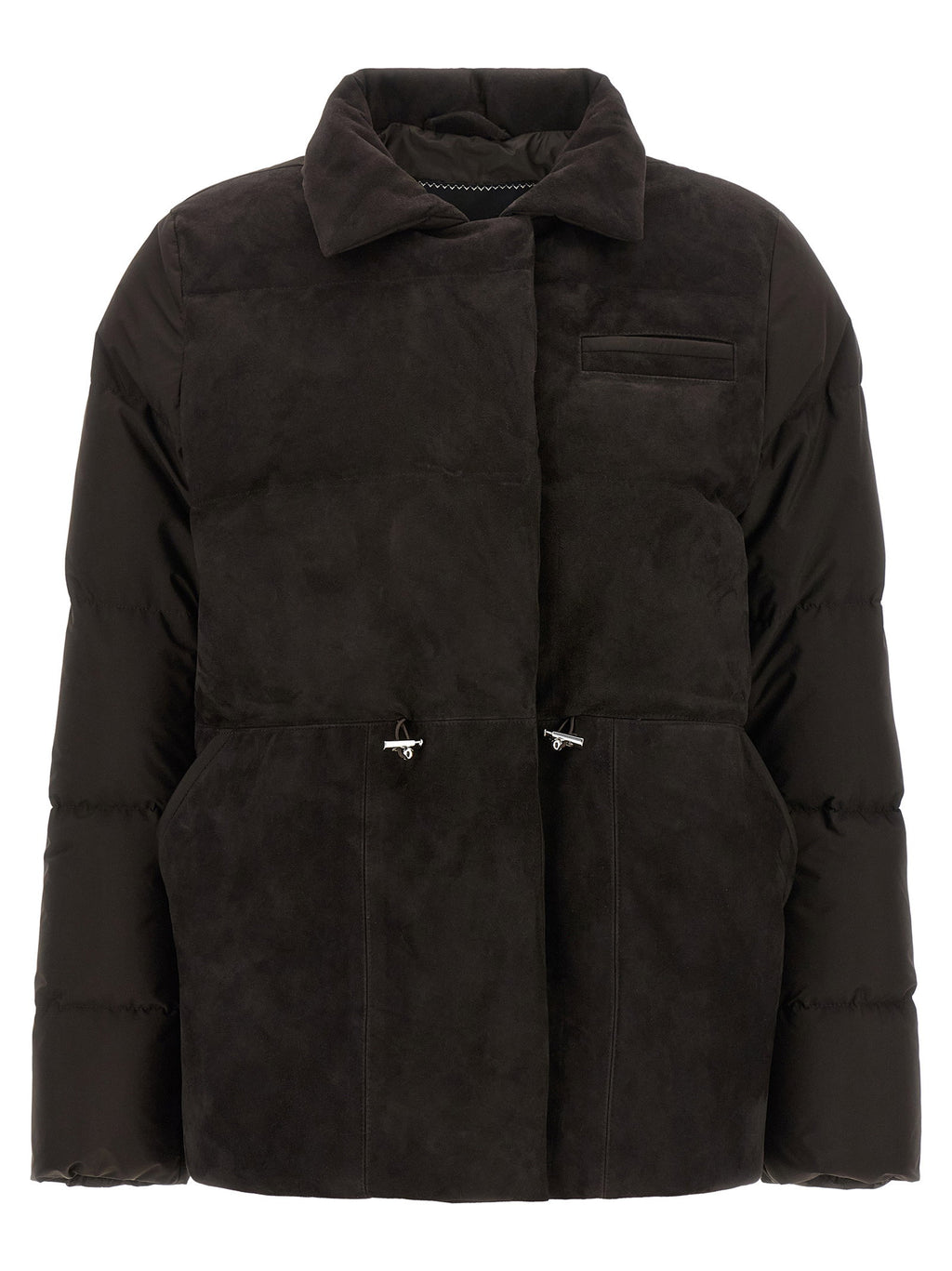 Kiton Drawstring Down Jacket