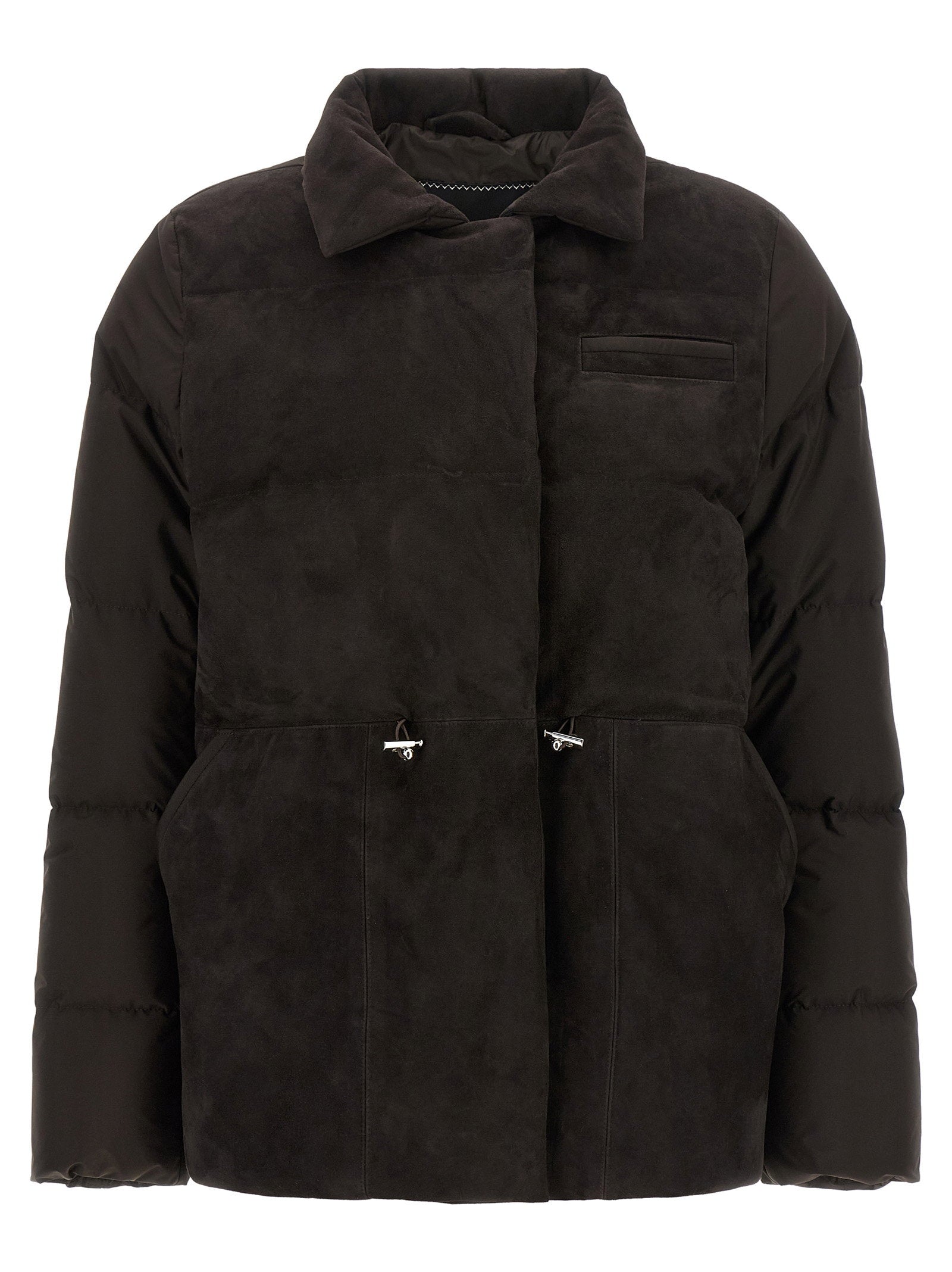 Kiton Drawstring Down Jacket
