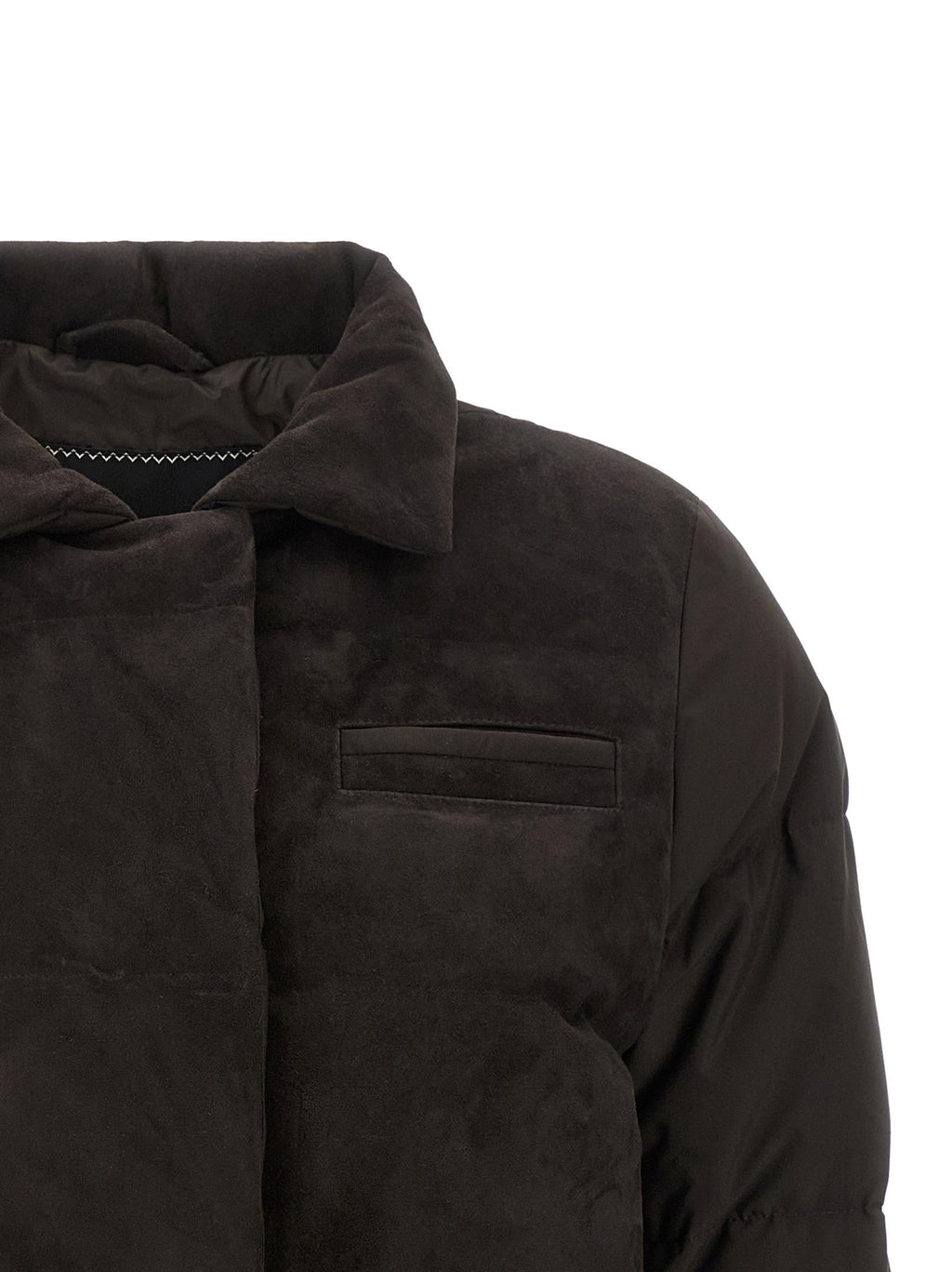 Kiton Drawstring Down Jacket