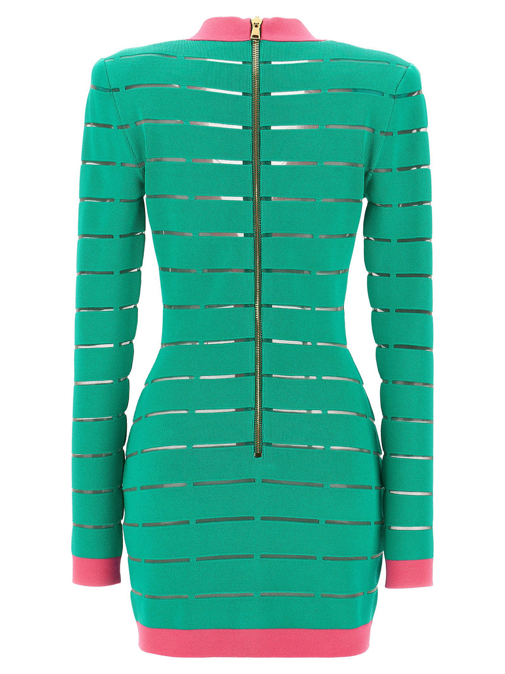 Balmain Two-tone Knit Dress