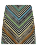 Missoni Geometric Pattern Skirt