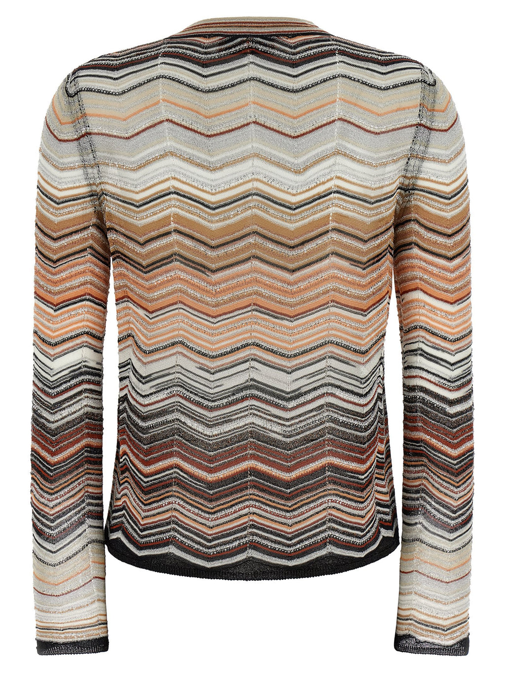 Missoni Chevron Lamé Cardigan