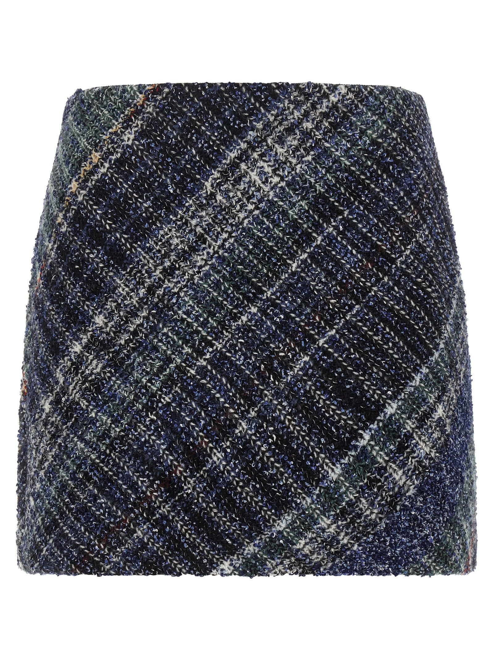 Missoni Check Wool Skirt