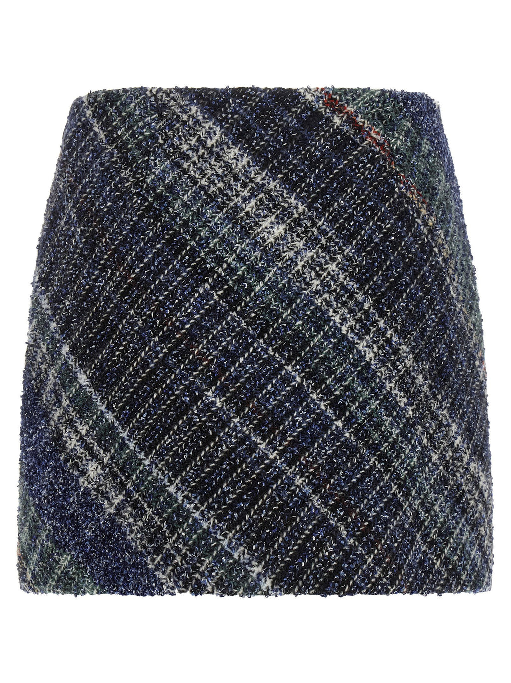 Missoni Check Wool Skirt