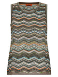 Missoni Chevron Workmanship Top