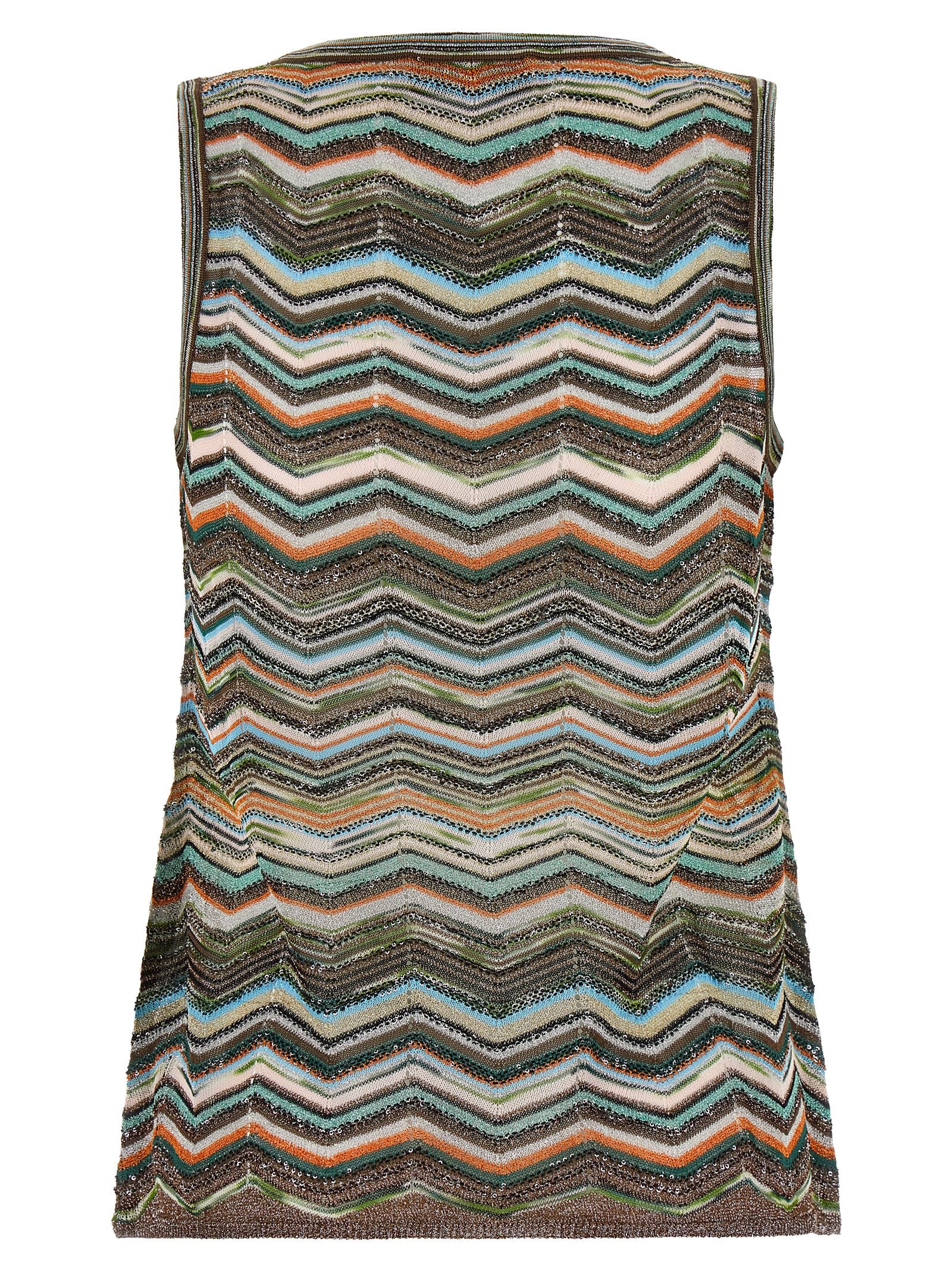 Missoni Chevron Workmanship Top