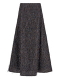 Peserico Skirt With Metallic Fringes