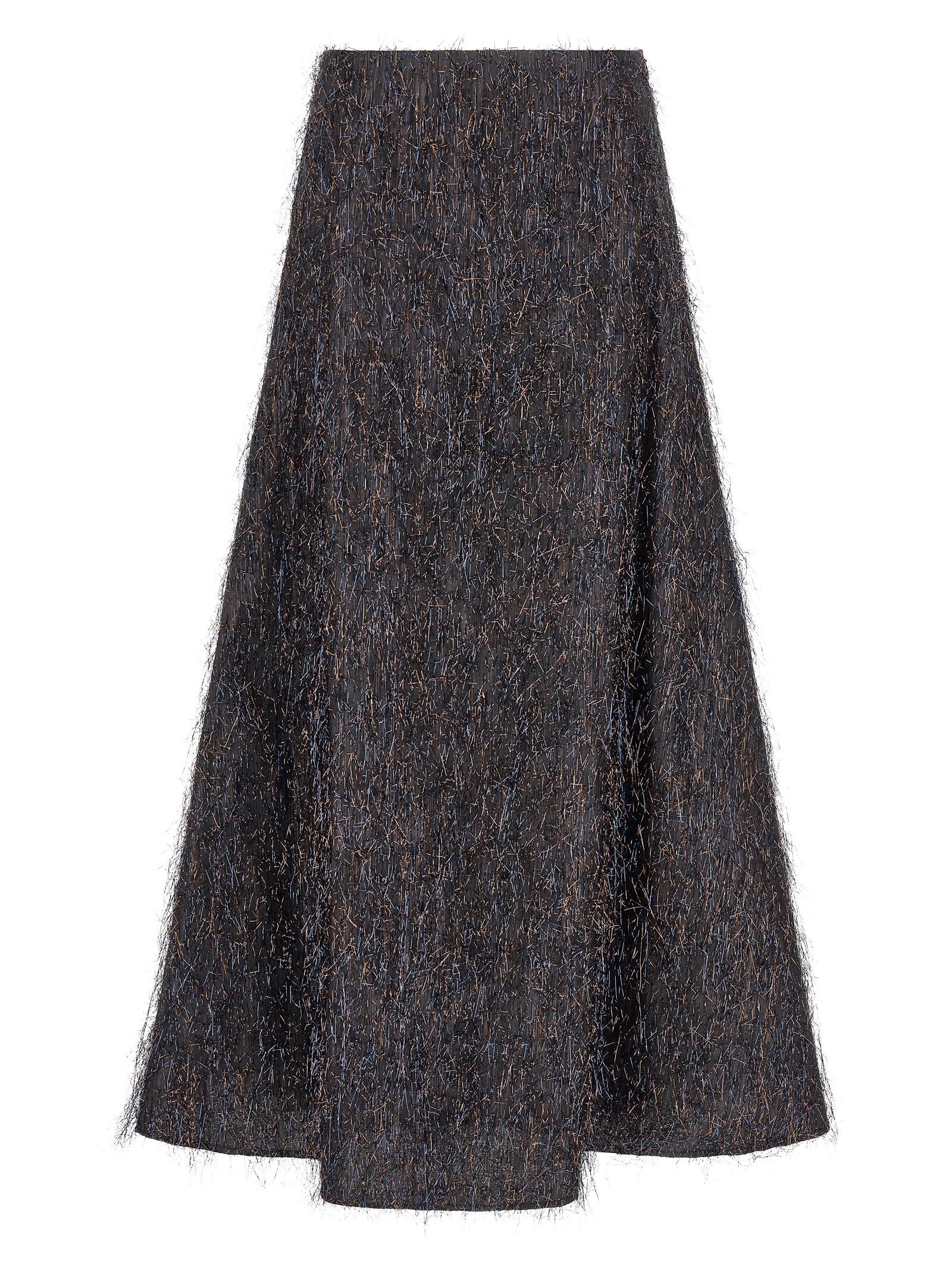 Peserico Skirt With Metallic Fringes
