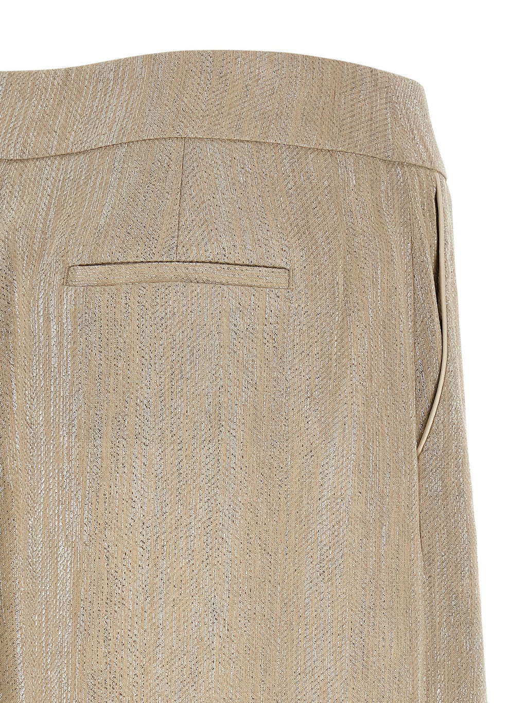 Peserico Lamé Thread Skirt
