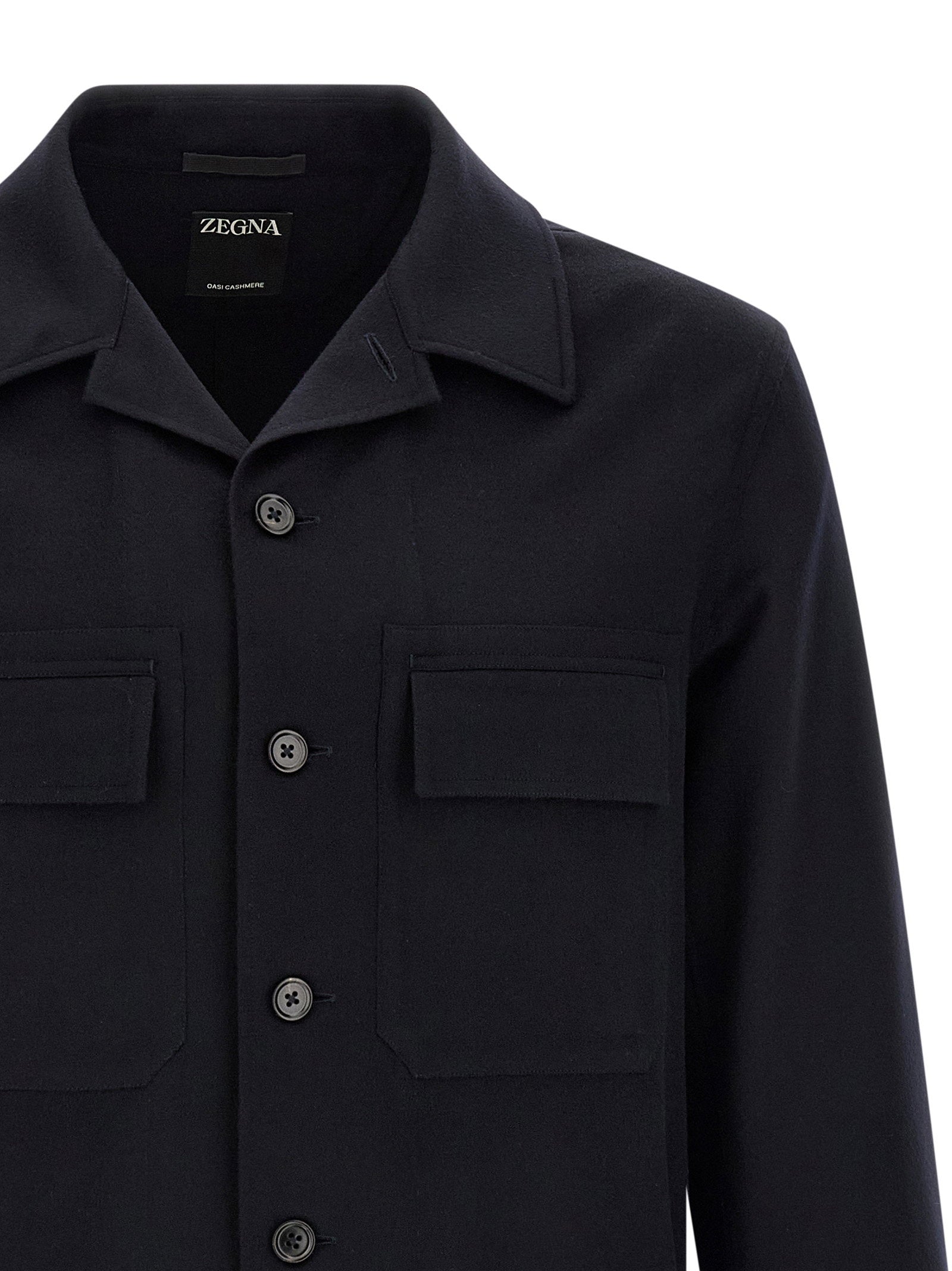 Zegna Oasis Cashmere Overshirt
