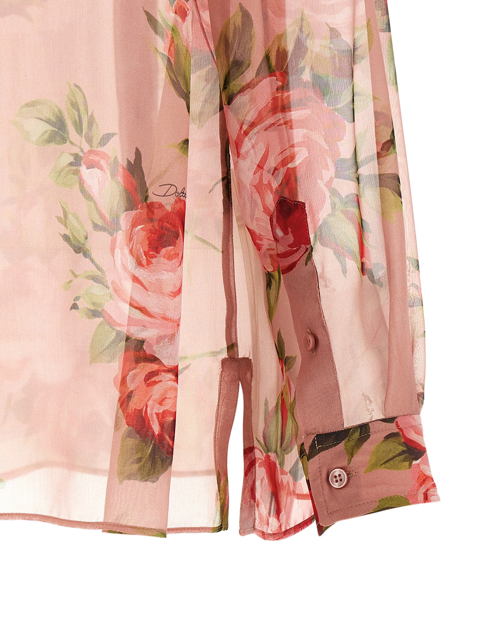 Dolce & Gabbana Bouquet Rose Shirt