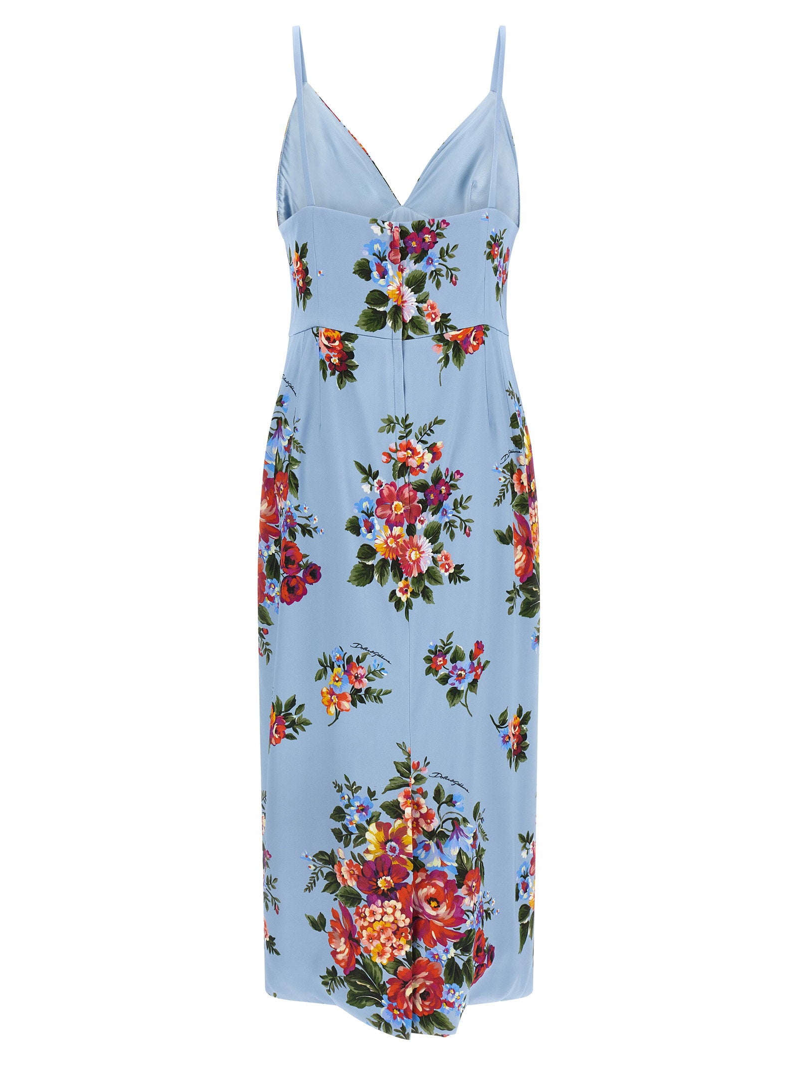 Dolce & Gabbana Mazzo Di Fiori Print Dress
