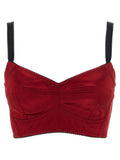 Dolce & Gabbana Bustier Top With Stitching