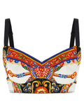 Dolce & Gabbana Carretto Crop Top