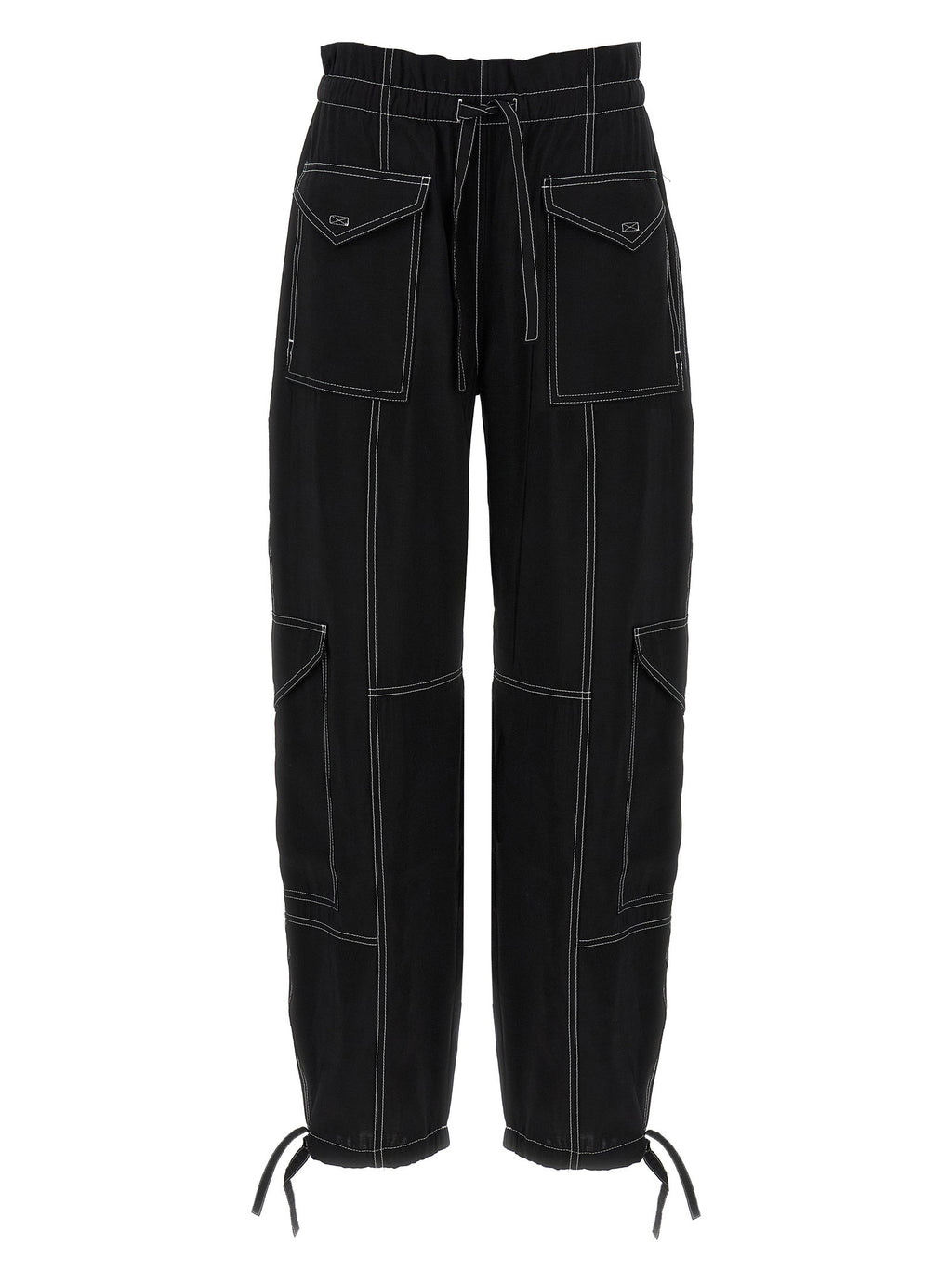 Ganni Light Slub Pocket Pants
