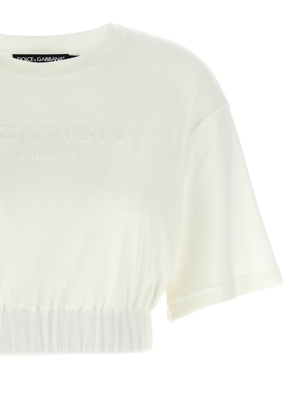 Dolce & Gabbana Logo Chenille Top
