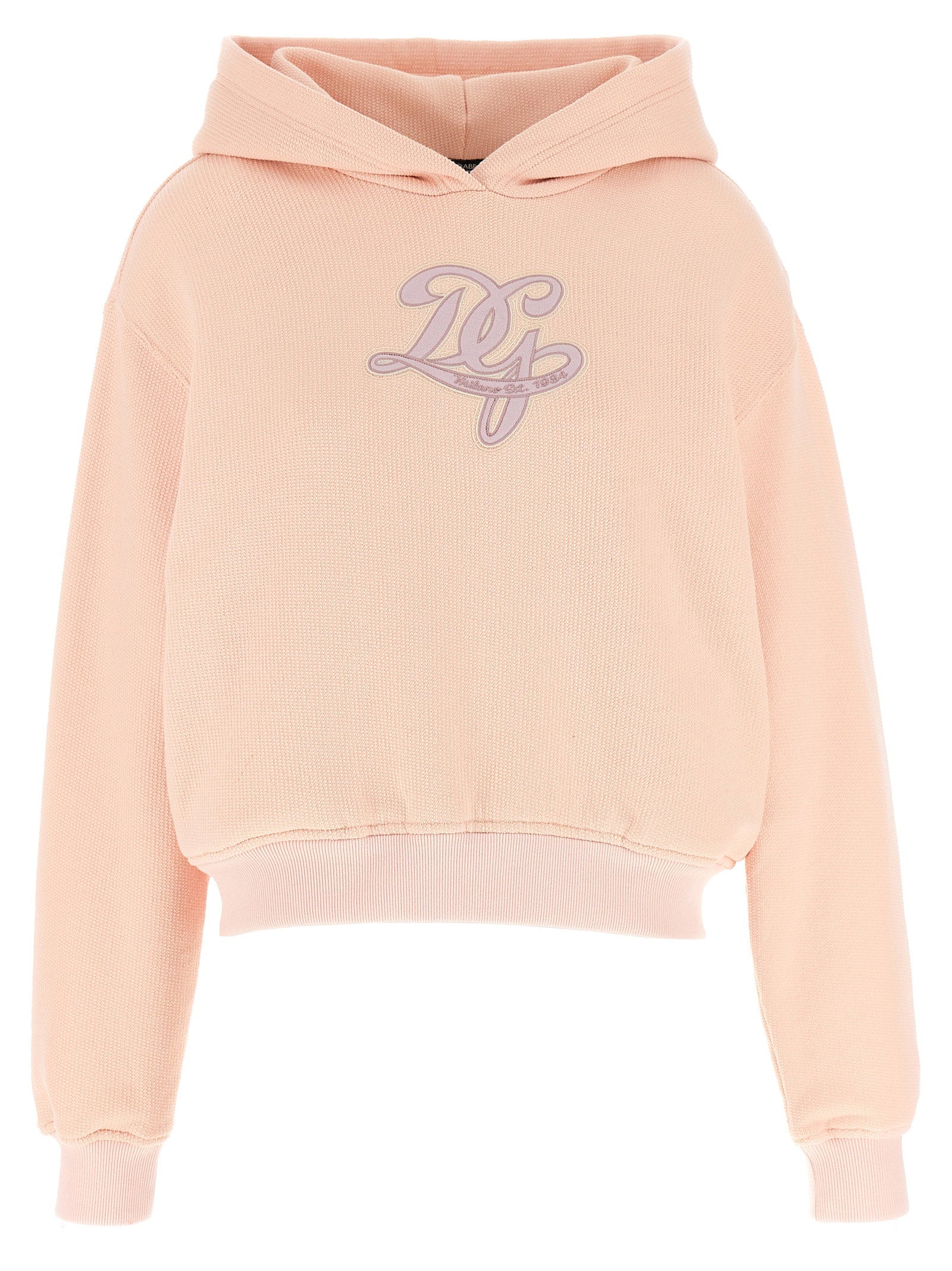 Dolce & Gabbana Logo Embroidery Hoodie