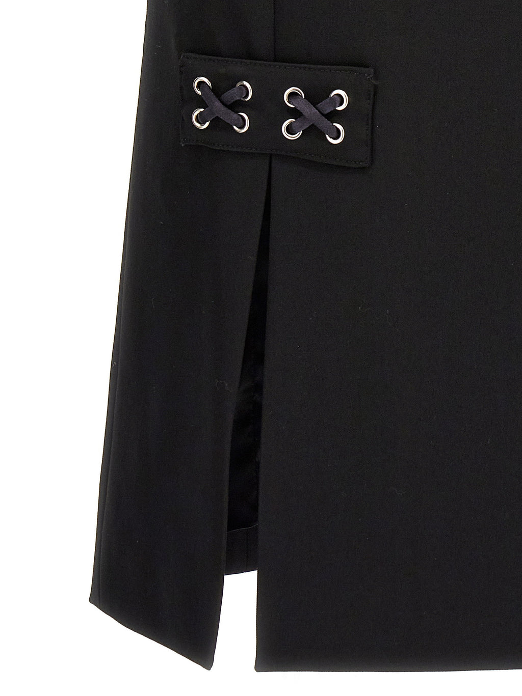 Alessandra Rich Lace-up Skirt