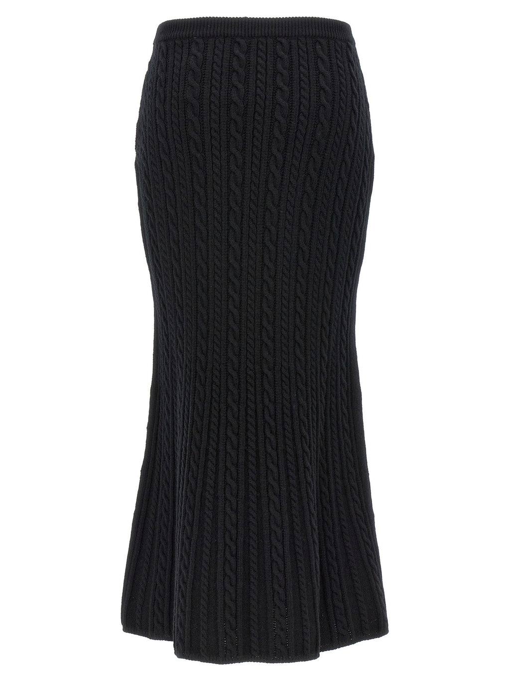 Alessandra Rich Maxi Wool Skirt